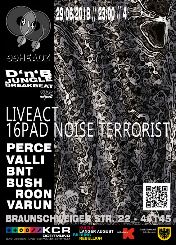 16PAD NOISE TERRORIST zu Gast bei den 99headz