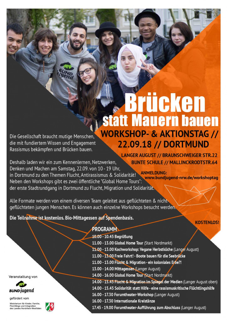 Brücken statt Mauern bauen - Workshop- & Aktionstag