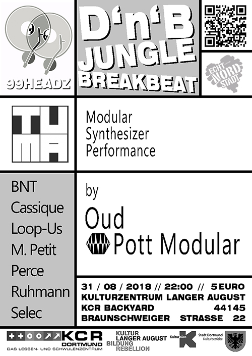 Konzert: Oud & Pott Modular - Modular Syntheziser Performance