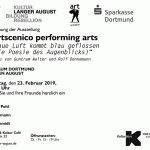 Ausstellungseröffnung - artscenico performing arts