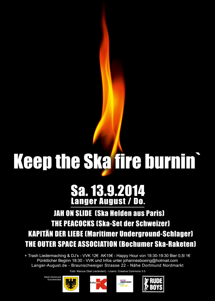 Konzert: Keep the Ska Fire burnin