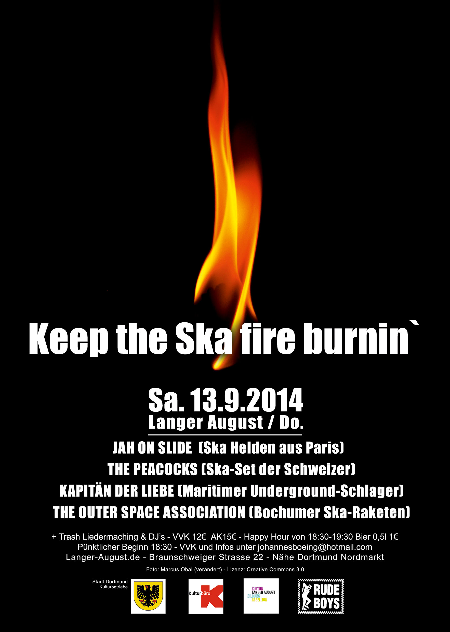 Konzert: Keep the Ska Fire burnin