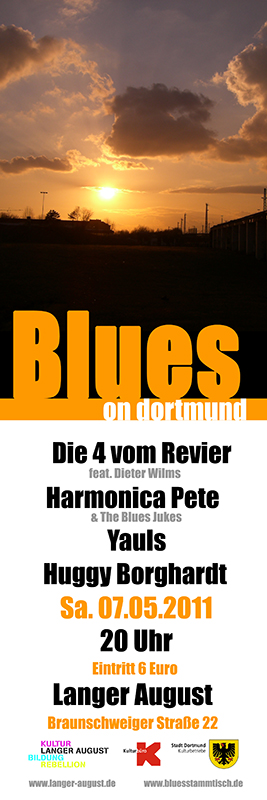 Plakat: Blues on Dortmund