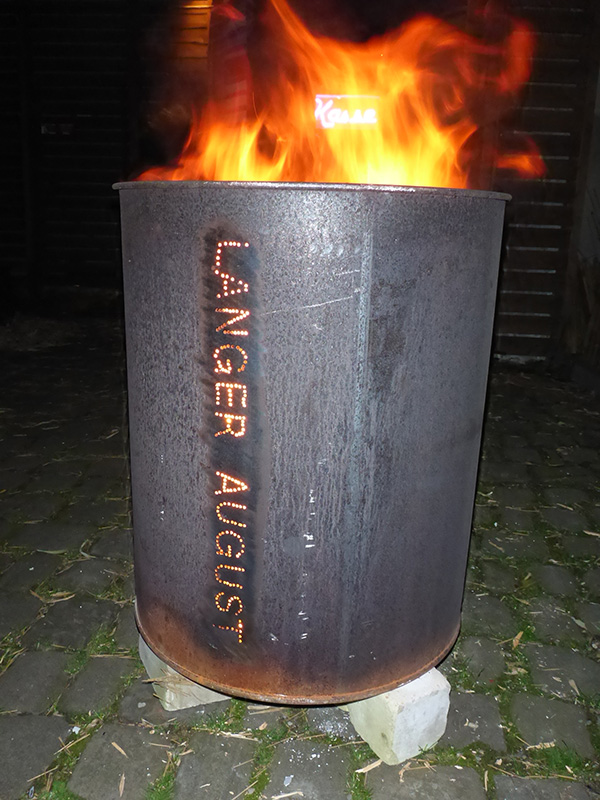 LA-Feuertonne