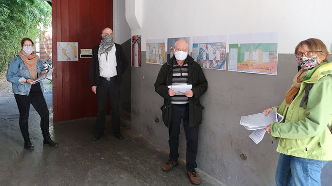 Jurytermin Langer August v.r Jana Heger QM_Christian Aue Langer August_Dr Ludwig Jörder Bezirksbürgermeister_Heike Lindenblatt Amt für Stadterneuerung-Teaser