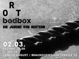 Plakat ORT, bodbox, die Jugend von gestern