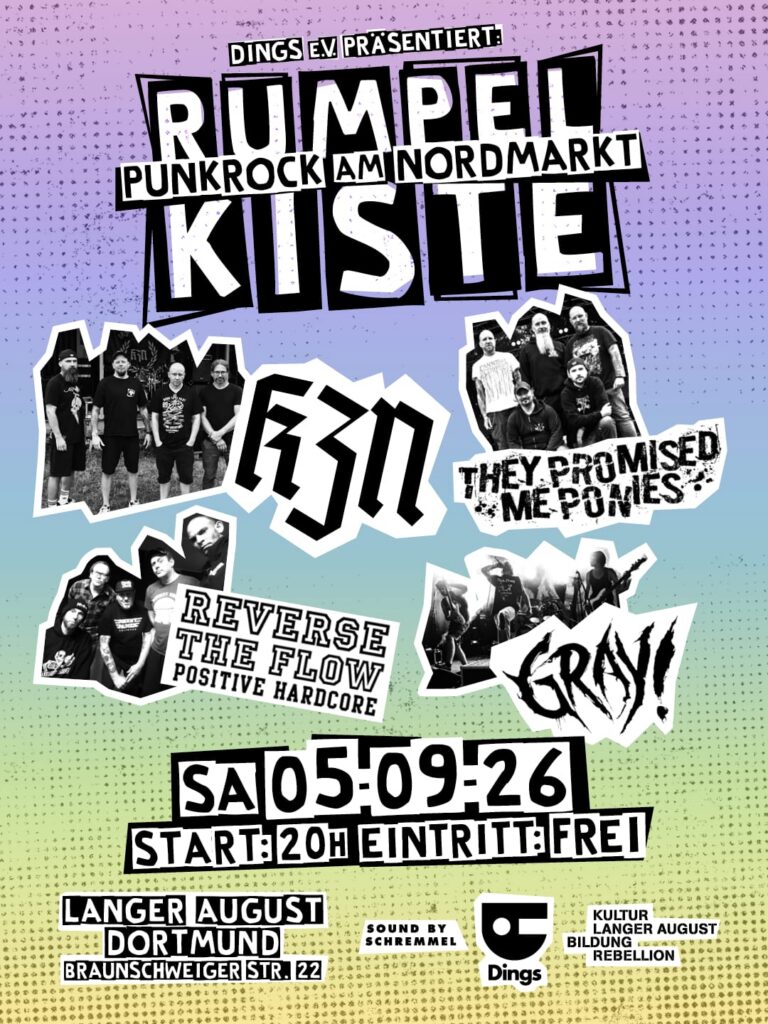 Plakat Rumpelkiste Dings e.V.