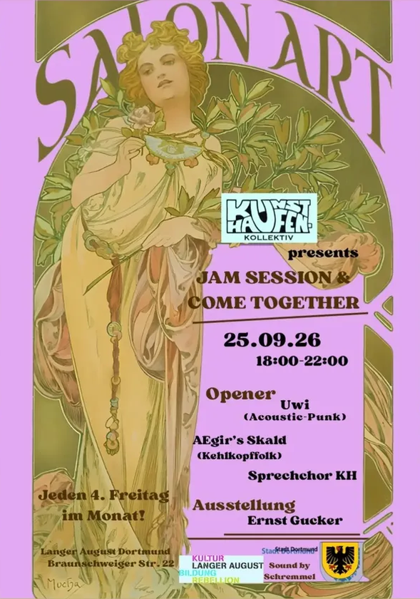 Plakat Kunsthaufen 2026-09-25